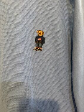 Polo Ralph Lauren | Men's Polo Bear Waffle Knit Thermal Medium